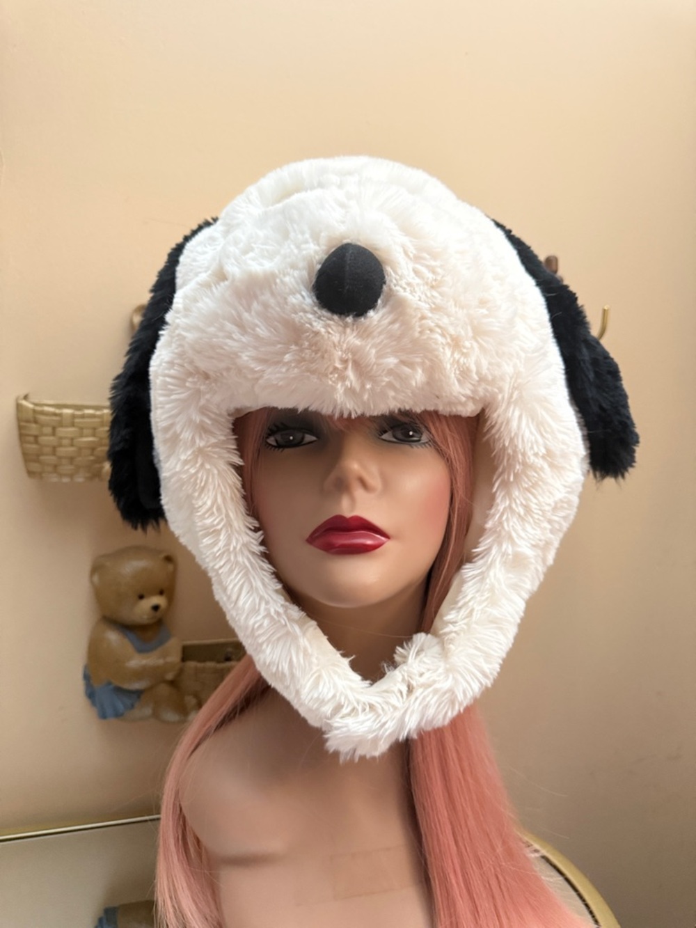 Usj Limited Peanuts Snoopy Plush Hat Fan Cap